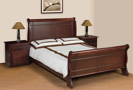 unique sleigh bed